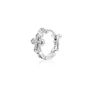 GUDUD | Iris Cross Design Mens Earrings