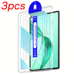 3PCS Dust Free Glass Screen Protector For Samsung Tab S10 FE 10.9 Protective Film Samsung Tab A9 A8 S9 S10 FE Plus S8 S7 S6 Lite