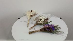 ช่อดอกไม้แห้ง ดอกไม้จริง ดอกไม้แห้ง พร้อพถ่ายรูป ของแต่งบ้าน