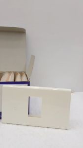 ฝาครอบ 1 ช่อง WEG6801 ZEBERG (ราคา10อัน)