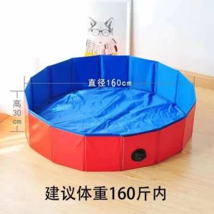 Portable Foldable Cat Litter Box Outdoor Waterproof Leakproof Splashproof Pet Supplies for Traveling Oxford Cloth Open Type