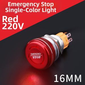 LANBOO | LED Waterproof Metal E-stop Button