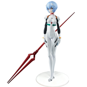 Bandai | 18cm New Neon Genesis Evangelion Eva Ayanami Rei Figure Toys Doll Christmas Birthday Gift For Kids Girls