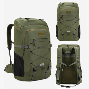 Mens Tactical Camping Backpack Outdoor Hiking Travel Climbing Trekking Knapsack Laptop 60L Large Mountaineering Climbing Bag