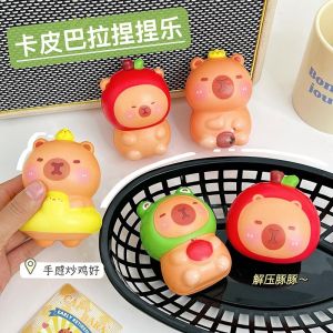 Capybara pinch toy cute stress relief toy slow rebound kanak-kanak kreatif stress relief toy
