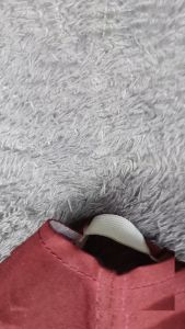 Topi merah polos sd model pengikat karet elastis cewe cowo