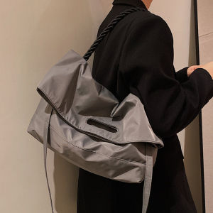 Large Capacity Womens Tote Bag Commuter Shoulder Bag Oxford Cloth Crossbody Bag for Work Single Shoulder Bag Commuter Tote