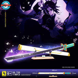 Đồ Chơi Lắp Ráp Mô Hình Kiếm Katana Sát Qủy Shinobu Kocho Của Trùng Trụ Trong Kimetsu No Yaiba No723 Với 778+ Mảnh Ghép