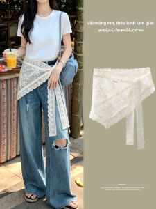 WEIAI | Lace Slim Decorative Scarf