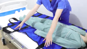 Multipurpose Patient Transfer Belt Assisting Patients in Getting Up Bed Pad Lifter For Patient Elderly Bedridden and Bedridden Care Soft Stretcher