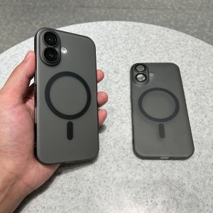 Ultra-Thin Full-Coverage MagSafe Wireless Charging Compatible Phone Case with Lens Film Anti-Fingerprint Matte Finish for 16PROMAX
