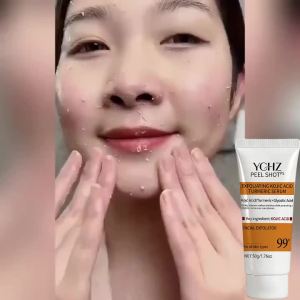 Gel Tẩy Tế Bào Chết Nghệ Và Axit Kojic 50G Hương Cam Nhẹ Nhàng Dùng Được Cho Mặt Và Thân Thể - Loại Bỏ Da Chết Dùng Được Cho Cả Nam Và Nữ