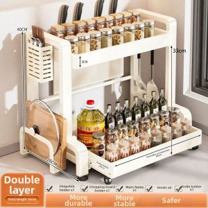 B&W | Multifunctional Retractable Kitchen Organizer