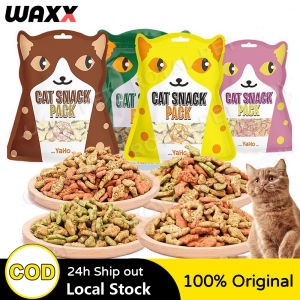 Yaho Cat Snack Pack 80g Nutrition Cat Biscuits Cookies Catnip Biscuits for Cat Treats Kitten Teeth Cleaning Cat Snack Treats