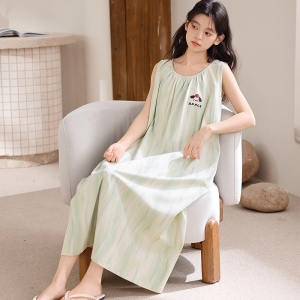 Baisina | Padded Cotton Summer Wearable Nightgown
