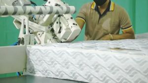 ที่นอนสปริง หุ้มผ้านุ่ม คุณภาพดี นุ่มเด้ง แข็งแรง ทนทาน แน่นสบาย ขนาด 3ฟุต 3.5ฟุต 5ฟุต 6ฟุต หนา 9 นิ้ว รุ่น Fortune