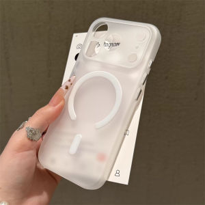 Ultra Thin Matte Translucent For Magsafe Wireless Charge Case for iPhone 17 16 14 15 Plus 13 12 18 Pro Max Air 11 TPU Soft Cover