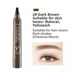 Waterproof Long-lasting Forked Eyebrow Pencil
