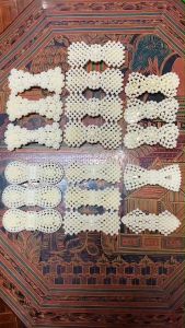 กิ๊บป็อกแป็ก ลายโบว์ กิ๊บมุกเกาหลี