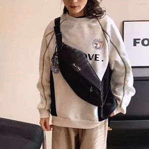 LARGE Nylon Waist Bag New Fashion Fanny Pack Reflective Banana Belt Bags Casual Travel Cross body Chest Bags