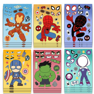 Spidey and His Amazing Friends Party Supplies Disposable Tablecloth Tableware Set Balloon Cups Kids Birthday Baby Shower Gifts