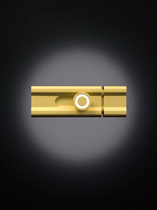 Luminous Bolt Lock No Hole Punch Door Buckle Ecurity Lock Door Bolt Punch-Free Bolt Door Latch Security Bolt Latch