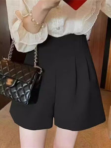Shalldoer | Slimming Comfort Shorts For Petite High Waist A-Line Design