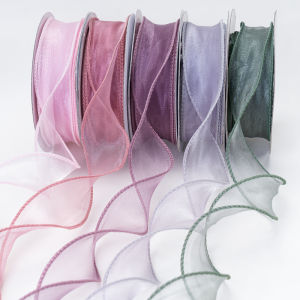 Fish Tail Ribbon Floral Cake Satin Ribbons Bow Packing