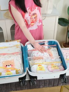 MallMainan-C1242 Travel Bag Zipper Lock Motif Animal Lucu Serbaguna / Tas Travel Make Up Organizer