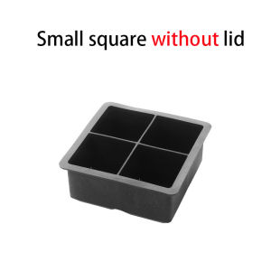 4/6/8 Grids Silicone Ice Cube Molds Big Tray Mold Ice Cube Maker Reusable Durable Bar Pub Whiskey Cocktail Ice Block Maker Model