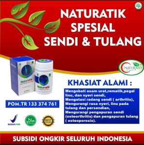 Obat Asam Urat Encok Nyeri Sendi paling Ampuh  ORI BPOM Halal - Naturatik Kapsul