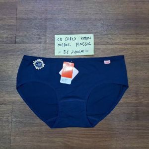 Celana Dalam Wanita model Pinggul ukuran kecil Sorex 1227 Bahan Katun Bisa melar ukuran M-XXL