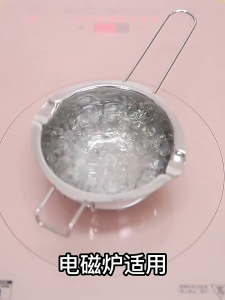 Stainless Steel with Heat Resistant Handle for Melting Chocolate Candy Melting Pot Boiler Bowl