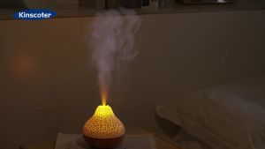 Máy Tạo Độ Ẩm Không Khí Để Bàn USB Volcano 300ml Với Đèn Ngủ Nhiều Màu Sắc Máy Khuếch Tán Sương Siêu Âm Máy Lọc Không Khí Làm Tươi Không Khí Cho Văn Phòng