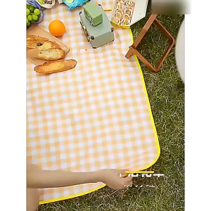 Tikar Berkelah 200x200cm Outdoor Large Portable Picnic Camping Mat Easy Carry Waterproof Thick Beach Ground Blanket 野餐布
