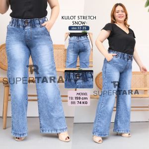 TR16- ( PRODUK TERBARU) CELANA JEANS CUTBRAY KULOT WANITA SZ 32-35