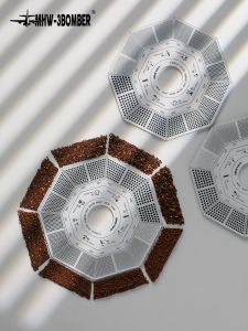 MHW-3BOMBER Máy Nghiền Cà Phê Thang Đo Thô Mịn Thẻ So Sánh Thô Mịn Dụng Cụ Pha Chế Cà Phê Từ Trung Quốc Đại Lục