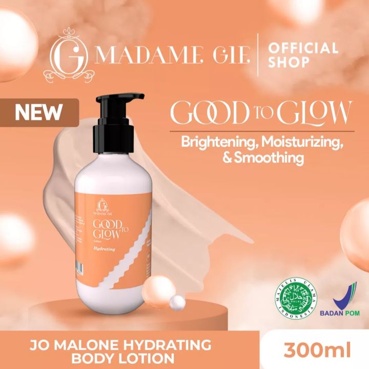 Madame Gie Go to Glow Lotion Whitening Hand Body Lotion Pencerah