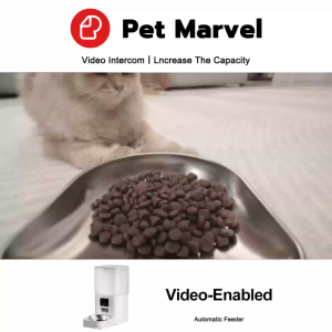 【SG Stock】6L Smart Pet Dog Cat Automatic Feeder with Camera APP Remote Control Cat Food Dispenser