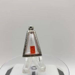 223 ตลับพระ กรอบพระสแตนเลสลายไทย พระผงสุพรรณ ขนาดวงใน 2.1*3.2 ซม. ขนาดใส่สวย 1.8*2.9 ซม. หรือขนาดพระที่ใกล้เคียง