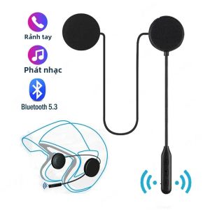 Tai Nghe Bluetooth Không Dây Cho Mũ Bảo Hiểm Xe Máy Với Micro Khử Tiếng Ồn ENC Rảnh Tay Có Chức Năng Đàm Thoại Và Lái Xe