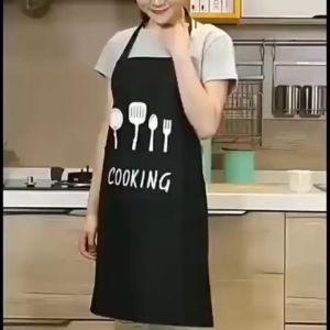 Celemek Masak Apron Tebal Waterproof Celemek Masak Dapur Pria Wanita Celemek Serbaguna