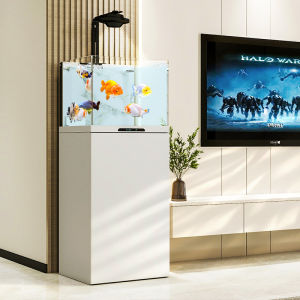 sunsun | New Modern Smart Living Room Small Filtered Cube Fish Tank