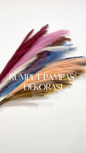 Pampas Rumput Panjang Artificial Import/Hiasan Artificial/Bunga Dekorasi KN 442