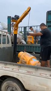 Máy tời điện 12V/24V 2000lbs kéo xe nâng hạ tiện lợi