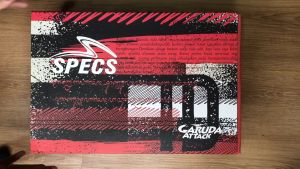 HEADINGBALL Sepatu Bola Specs Reacto Blitz Pro GA22 FG 102100 BNIB