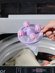 💯洗衣机除毛除尘过滤网 3pcs个 Washing machine hair and dust filter bag 除毛过滤袋 洗衣机一网打尽 Washing machine anti-dust anti-hair bag 除毛袋除尘