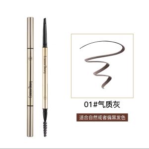 Color Diary Nutritious Ultra-Fine Triangle Eyebrow Pencil Long-Lasting Waterproof Sweat-Proof Easy-To-Color Natural Look