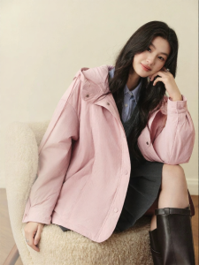 SEIFINI | Warm Hooded Cotton Coat Down-filled Woolen Inner Short Jacket