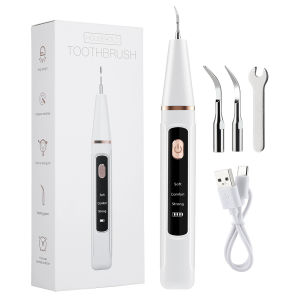 Dearbeauty | Dental Scaler For Teeth Tartar Remover Electric Teeth Cleaner Tooth Calculus Plaque Remover Ultrasonic Dental Stone Removal